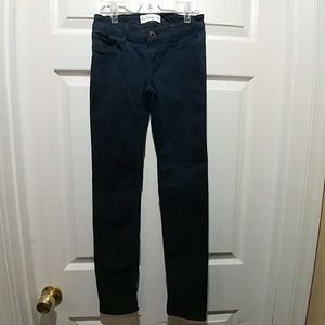 Abercrombie Girls Blue Stretch Pants *slim*
